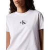Γυναικείο T-shirt Calvin Klein Monologo Baby Brilliant White J20J223113-YAA