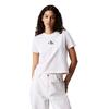 Γυναικείο T-shirt Calvin Klein Monologo Baby Brilliant White J20J223113-YAA