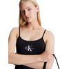 Γυναικείο Φόρεμα Calvin Klein Monologo Strappy Dress Ck Black J20J223420-BEH