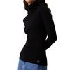 Γυναικείο Zιβάγκο Calvin Klein Woven Label Roll Neck Sweater Black J20J224225-BEH