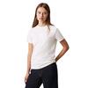 Γυναικείο T-shirt Calvin Klein Embroidered Box Regural Ivory J20J224253-YBI