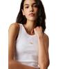 Γυναικείο Top Calvin Klein Woven Label Rib Tank Bright White J20J224762-YAF
