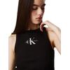 Γυναικείο Top Calvin Klein Monologo Rib Tank Top Black J20J225301-BEH