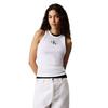 Γυναικείο Top Calvin Klein Monologo Rib Tank Brilliant White J20J225301-YAA