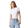 Γυναικείο T-Shirt Calvin Klein Placed Institutional Brilliant White J20J225524-YAA