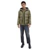 Ανδρικό Μπουφάν Calvin Klein Logo Tape Lw Padded Jacket Burnt Olive J30J320922-LB6
