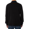 Ανδρική Μπλούζα Calvin Klein Shrunken Badge Waffle Ls Polo Ck Black J30J322448-BEH