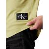 Ανδρικό T-Shirt Calvin Klein Badge Turn Up Sleeve Leek Green J30J323482-LHE
