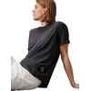 Ανδρικό T-shirt Calvin Klein Washed Monologo Badge Tee Washed Black J30J325207-PT2