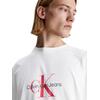 Ανδρικό T-shirt Calvin Klein Archival Monologo Tee Bright White J30J325427-YAF