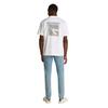 Αντρικό T-shirt Calvin Klein Soft Layered Monogram Bright White J30J327089-YAF