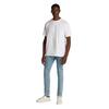 Αντρικό T-shirt Calvin Klein Soft Layered Monogram Bright White J30J327089-YAF