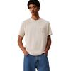 Ανδρικό T-Shirt Calvin Klein Applique Oatmeal J30J327494-PDV