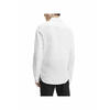 Ανδρικό Πουκάμισο Calvin Klein Cotton Linen Chest Pocket Bright White K10K108664-YAF