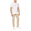 Ανδρικό Παντελόνι Calvin Klein Slim Fit Garment Dye Chino Belt Travertine K10K109456-PF234