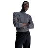 Ανδρικό Πουλόβερ Calvin Klein Superior Wool Mock Neck Dark Grey Heather K10K110424-P4E
