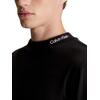 Ανδρική Μπλούζα Calvin Klein Logo Mock Neck T-Shirt Ck Black K10K112757-ΒΕΗ