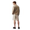 Ανδρικό Σορτς Calvin Klein Sateen Stretch Regular Straight Stony Beige K10K112831-ACE