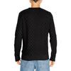 Αντρικό Πουλόβερ Calvin Klein Basket Weave Cotton-Wool Cn Black K10K113747-BEH