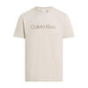 Ανδρικό T-shirt Calvin Klein Textured Embroidery Logo Oatmeal K10K114169-PDV