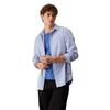 Ανδρικό Πουκάμισο Calvin Klein Poplin Stripe Ls White Dutch Blue Stripe K10K114445-0BA