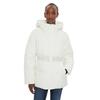 Γυναικείο Μπουφάν Calvin Klein Logo Belt Short Puffer Ivory J20J224107-YBI