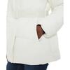 Γυναικείο Μπουφάν Calvin Klein Logo Belt Short Puffer Ivory J20J224107-YBI
