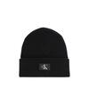 Ανδρικό Σκουφάκι Calvin Klein Monologo Patch Non-Rib Beanie Black K50K511743-BEH