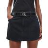 Γυναικεία Ζώνη Calvin Klein Mono Hardware Leather Belt 30mm Black K60K610364-BDS