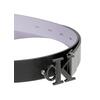 Γυναικεία Ζώνη Calvin Klein Round Mono Rev Lthr Belt 30mm Black_ Lavender Aura K60K610893-0GN Γυναικεία Ζώνη Calvin Klein Round Mono Rev Lthr Belt 30mm Black_ Lavender Aura K60K610893-0GN