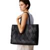 Γυναικεία Τσάντα Ώμου Calvin Klein Ck Woven Medium Shopper Ck Black K60K612994-BEH