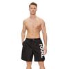 Ανδρικό Μαγιό Karl Lagerfeld Karl Logo Long Boardshorts Black 241M2204-999