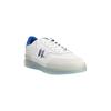 Ανδρικά Sneakers Karl Lagerfeld Nano KL Lace Lo White Lthr W_ Blue KL53426-01B