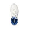 Ανδρικά Sneakers Karl Lagerfeld Nano KL Lace Lo White Lthr W_ Blue KL53426-01B
