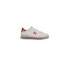 Ανδρικά Sneakers Karl Lagerfeld Nano KL Lace Lo White Lthr W_ Red KL53426-01D