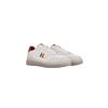 Ανδρικά Sneakers Karl Lagerfeld Nano KL Lace Lo White Lthr W_ Red KL53426-01D