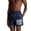 Ανδρικό Μαγιό Calvin Klein Medium Drawstring Navy Iris KM0KM00794-DCA