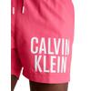 Ανδρικό Μαγιό Calvin Klein Medium Drawstring Pink Flash KM0KM00794-XI1