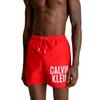 Ανδρικό Μαγιό Calvin Klein Medium Drawstring Cajun Red KM0KM00794-XNE