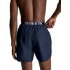 Ανδρικό Μαγιό Calvin Klein Medium Double Wb Navy Iris KM0KM00798-DCA