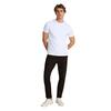 Ανδρικό T-shirt Calvin Klein Ss Smooth Cttn Solid Crewnk Brilliant White LV040HM265-YAA