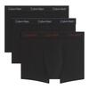 Ανδρικά Εσώρουχα Calvin Klein Relaxed Trunk 3pk Black w/ Chalk Logo/Black w/ Currie LV00NB4286-0FL