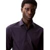 Ανδρικό Πουκάμισο Calvin Klein Reg Esntl Poplin Nos Str Sld Night Sky LV019EU001-XNW