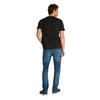 Ανδρικό T-shirt Calvin Klein Ss Smooth Cttn Solid Crewnk Black LV040HM265-UB1