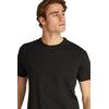 Ανδρικό T-shirt Calvin Klein Ss Smooth Cttn Solid Crewnk Black LV040HM265-UB1