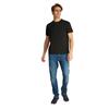 Ανδρικό T-shirt Calvin Klein Ss Smooth Cttn Solid Crewnk Black LV040HM265-UB1