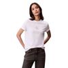 Γυναικείο T-Shirt Calvin Klein Jeans SS 20s Classic Logo Tee Brilliant White LV047C856G-YAA