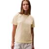 Γυναικείο T-Shirt Cavin Klein  A- Inst Logo Classic Tee Ss Buttercream LV047C912G-XF8