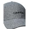 Ανδρικό Καπέλο Calvin Klein Embroidered Titlecase Logo Felt Alloy Heather LV04D5131G-PAF