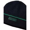 Ανδρικός Σκούφος Calvin Klein Patch Rib Cotton Tipping Beanie Dark Sapphire/Verdant Green